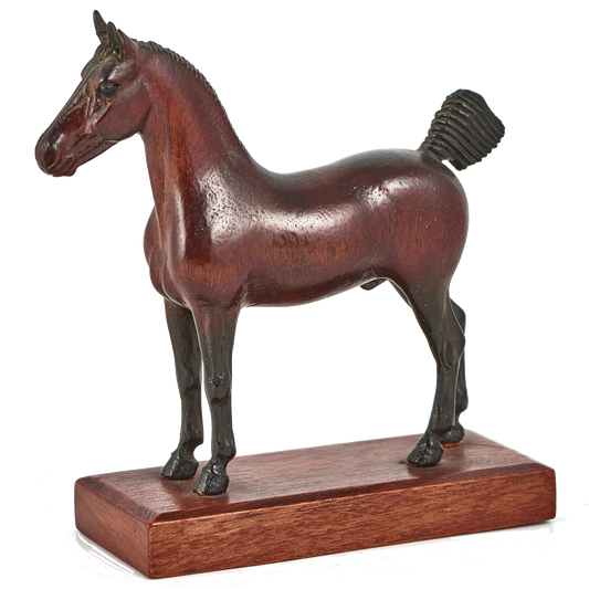 #18820 - Peter Giba Carved Horse