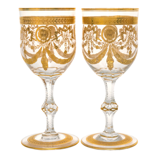 St. Louis Congress Crystal Water Goblets