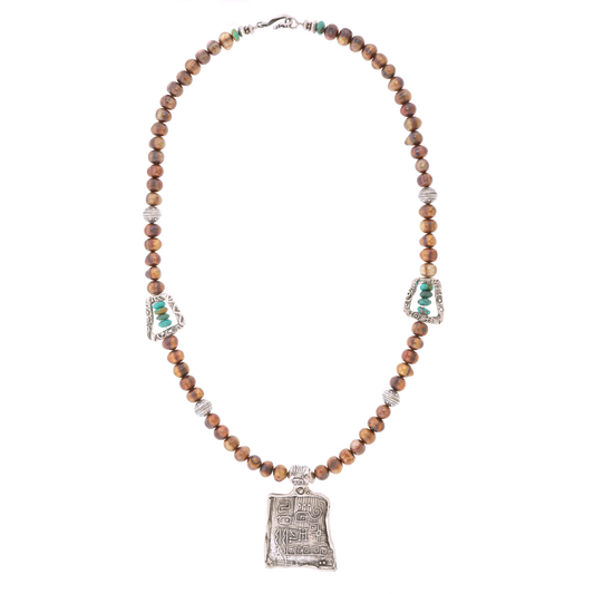Navajo Mysterious Sterling Necklace