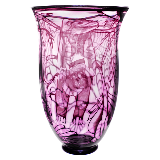 #22316 - Large Graal Vase by Eva Englund for Orrefors