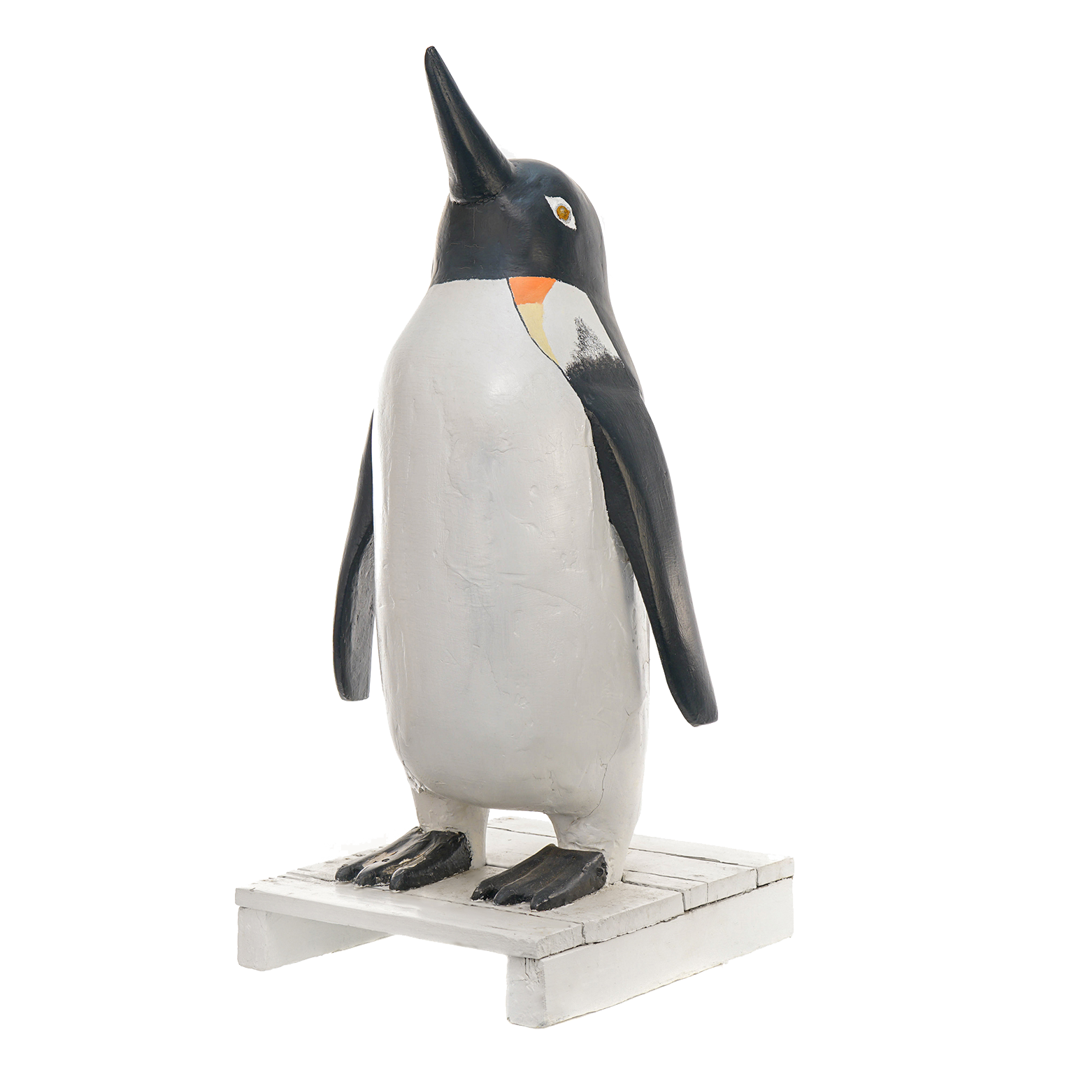 その他 [penguin] 22497 - Charles Hart Folk Art Penguin Huge