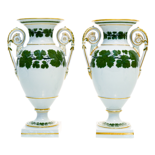 #22913 - Pair of Meissen Vases c1890s