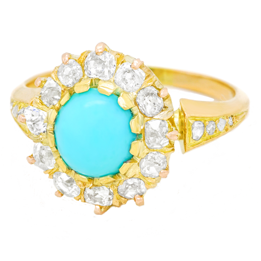 Antique Persian Turquoise Ring