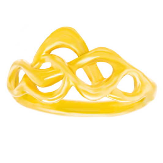 Peter Aylen Gold Knot Ring
