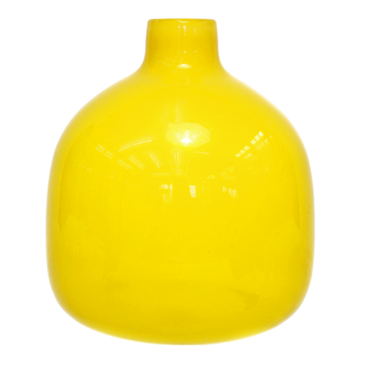 #23513 - Brilliant Yellow Venini Vase c1970-80s Italy