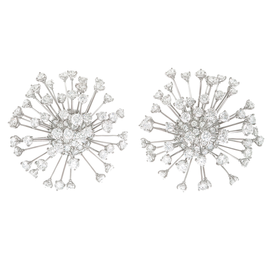 #23598 - Spectacular Cantamessa En-Tremblant Diamond Earrings