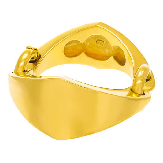 Swiss Modern Gold Bracelet Weber & Cie Genève