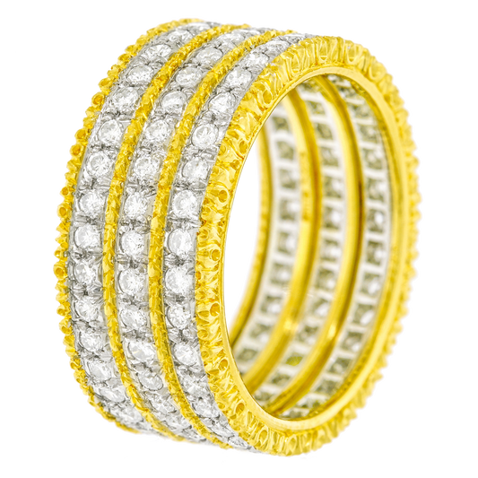 #23971 - Buccellati Diamond-set Gold Ring