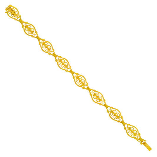 Antique Gold Bracelet 18k c1890s France