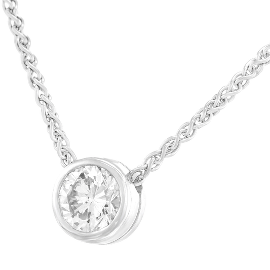 .80 Carat Diamond Solitaire Necklace
