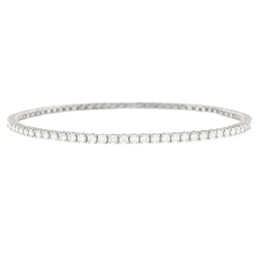 Diamond Tennis Bracelet 2.75 carats 14k