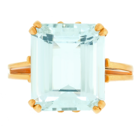 8.0 Carat Aquamarine Ring