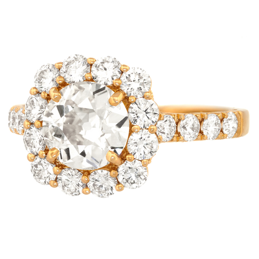 #24571 - 1.53-carat Old European-cut Diamond Ring