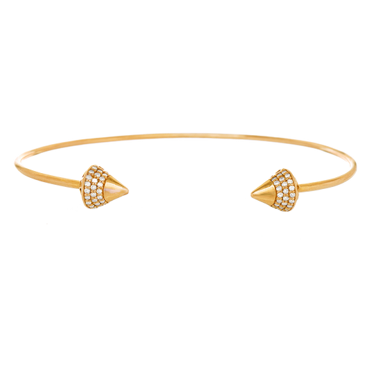 #24795 - Diamond-set Acorn Bracelet