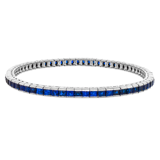 #24911 - Sapphire Bracelet by Gubelin 18k