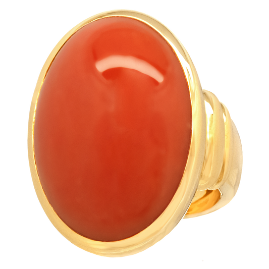 #25343 - Sixties Coral Fashion Ring