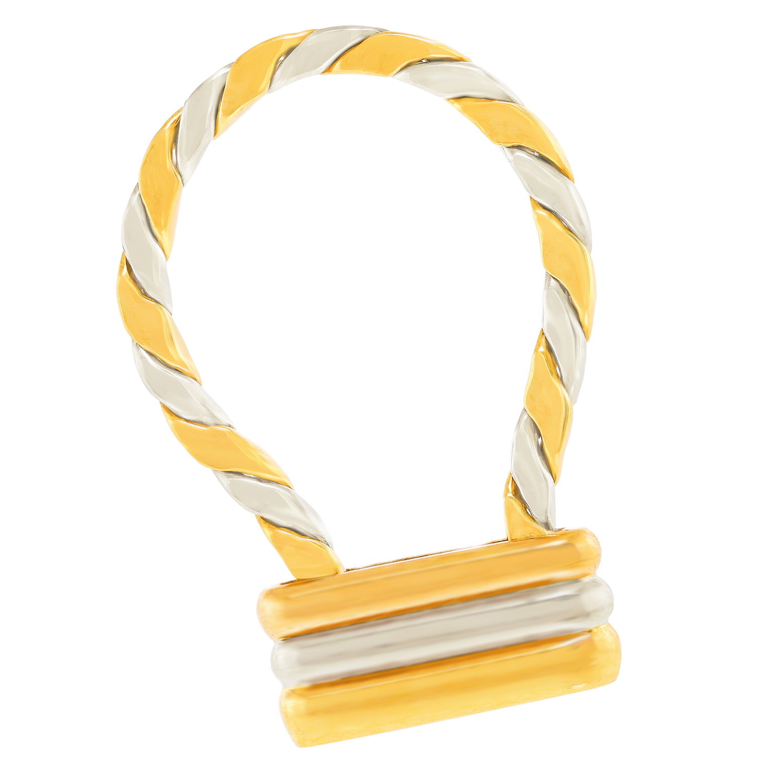 25350 - VCA Gold Key Ring 18k c1970s France