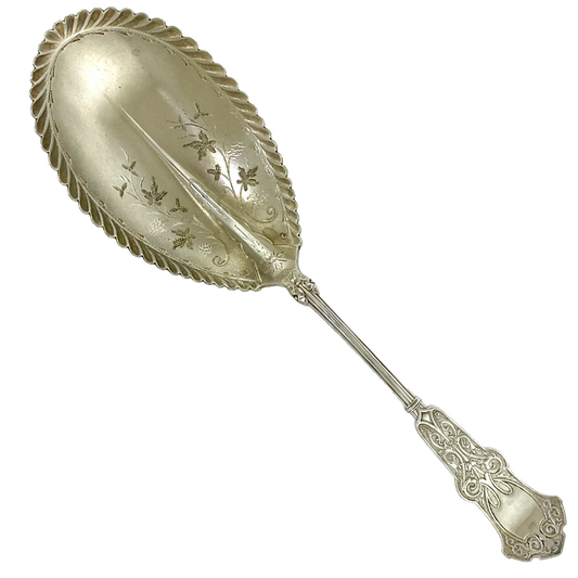 #25424 - “Alhambra” Sterling Berry Spoon by Whiting