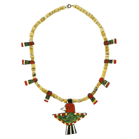 #20638 - Santo Domingo Pueblo Necklace c1920s