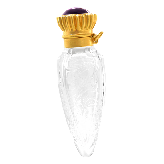 Udall & Ballou Gold And Crystal Perfume
