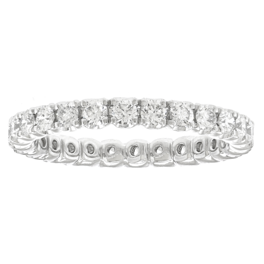 #22829 - Platinum Eternity Band 1.01cttw Size 6 1/4