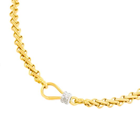 Pomellato Gold Necklace 18k c1980s Italy