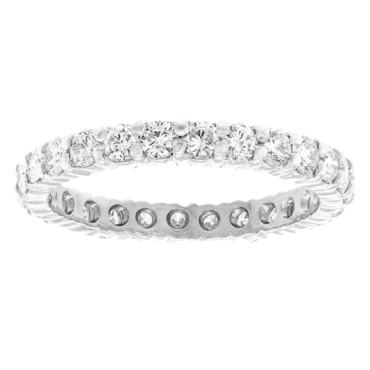 #24230 - Platinum Eternity Band 1.04cttw Size 6