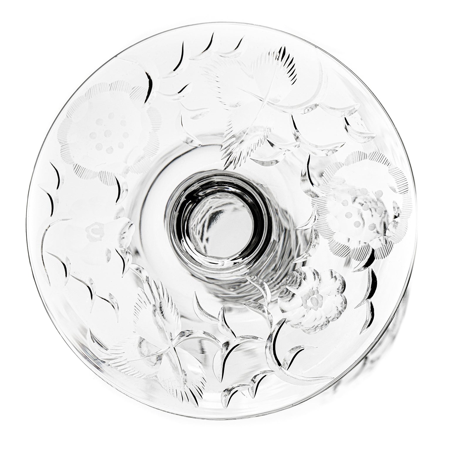 24287 - Set of 12 Justin Tharaud Brookdale Pattern Water Goblets