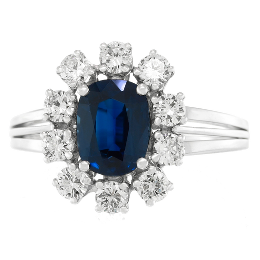 Sapphire and Diamond Ring by Tannler