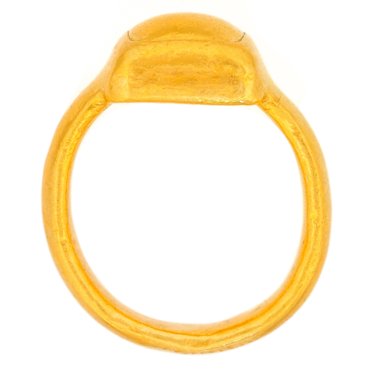 Gurhan 24k Hand Hammered Gold Ring