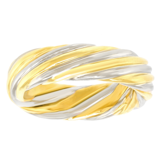 #25353 - Van Cleef & Arpels Two-Tone Gold Ring