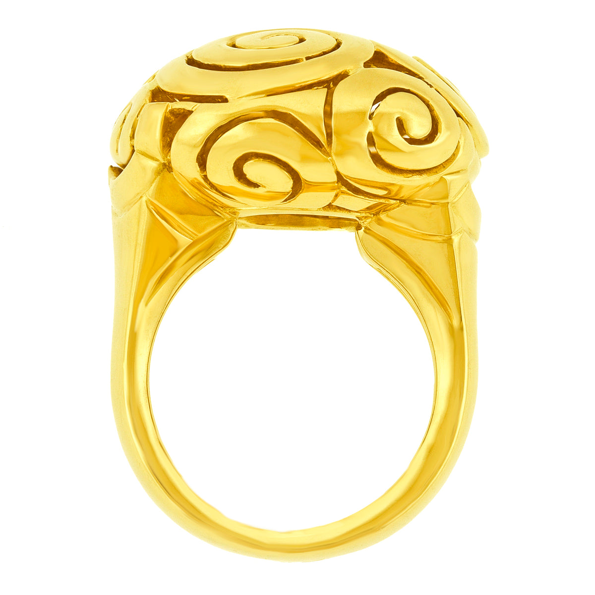 #25398 - Modernist Gold Ring 18k France