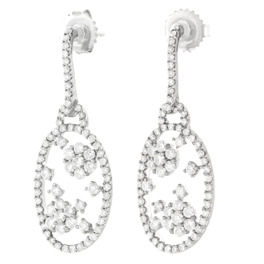 #25738 - Diamond Chandelier Earrings