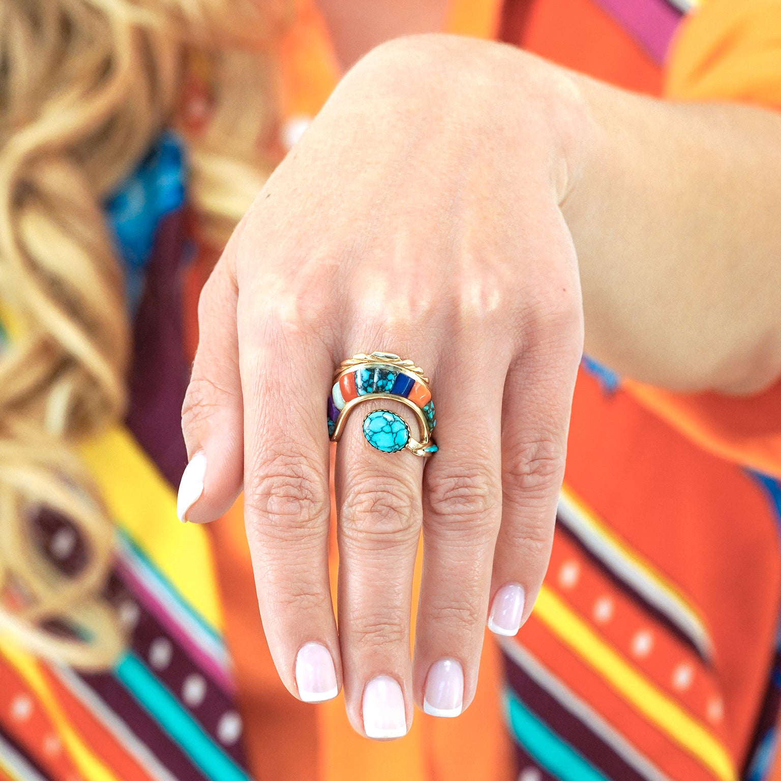 25811 - Fabulous Seventies Hopi Ring