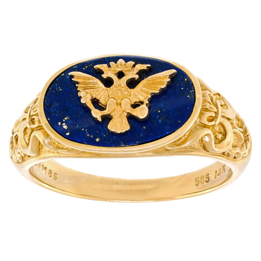 #25838 - Double-headed Eagle Signet Ring