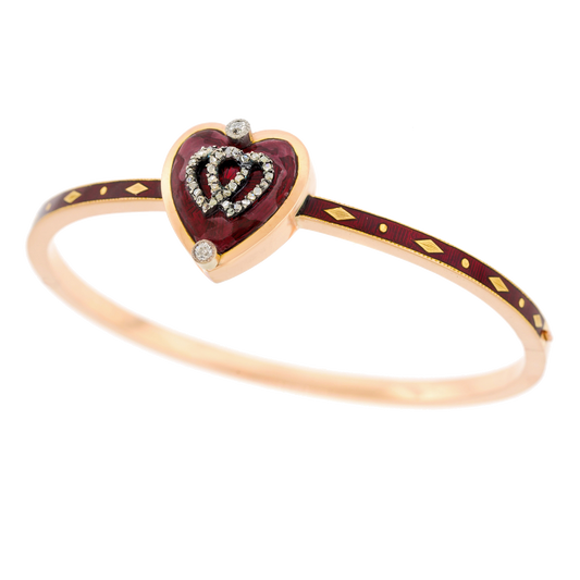 #25918 - Antique Enamel Bracelet