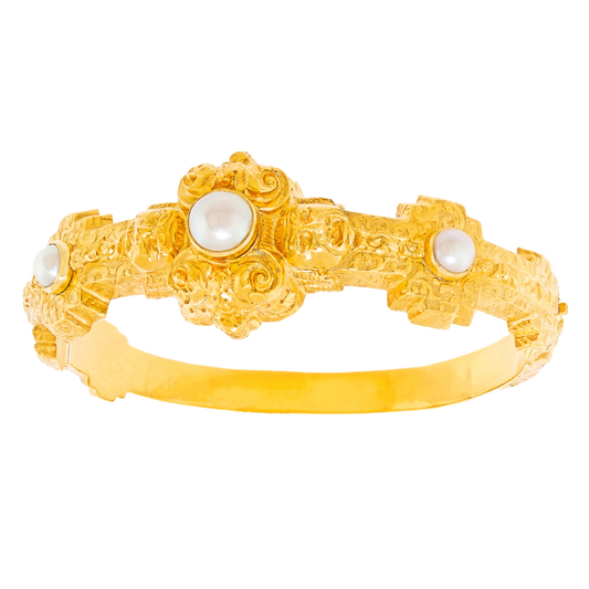 #25922 - Renaissance Revival Gold Bracelet