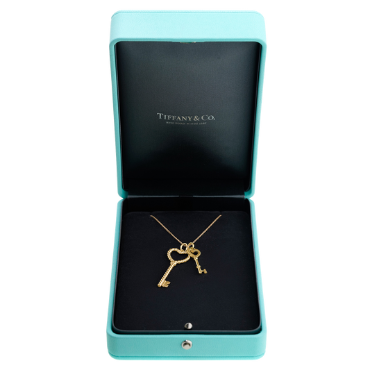 #26187 - Tiffany & Co. Keys Pendant Necklace