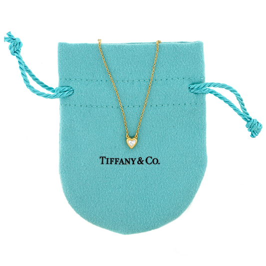 #26189 - Elsa Peretti for Tiffany & Co. Diamonds By The Yard Heart Necklace