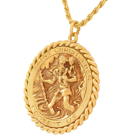 #26226 - Tiffany & Co. New York St. Christopher Pendant