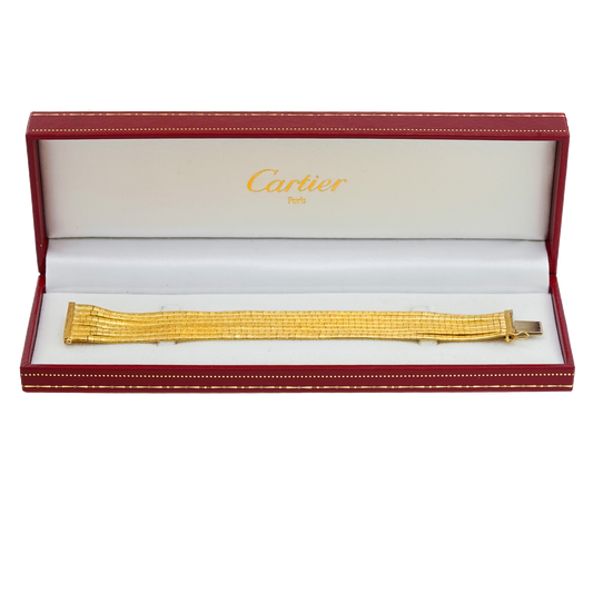 #26238 - Cartier Gold Bracelet