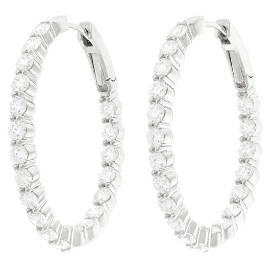 #26347 - Spectacular Diamond Hoops