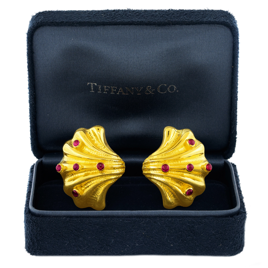 #26457 - Tiffany & Co. Ruby-set Earrings