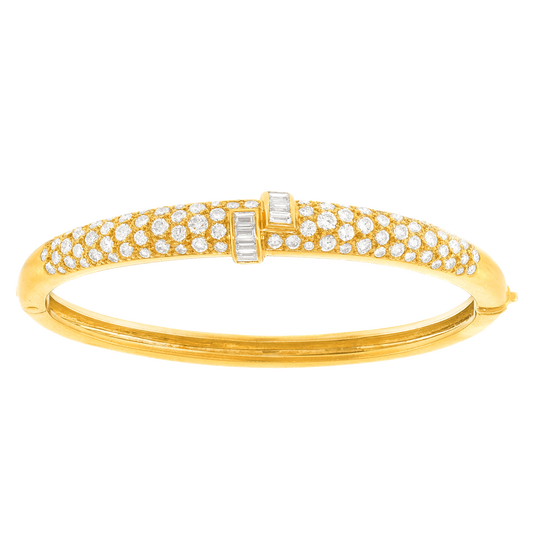 #26516 - Seventies Diamond Bangle French