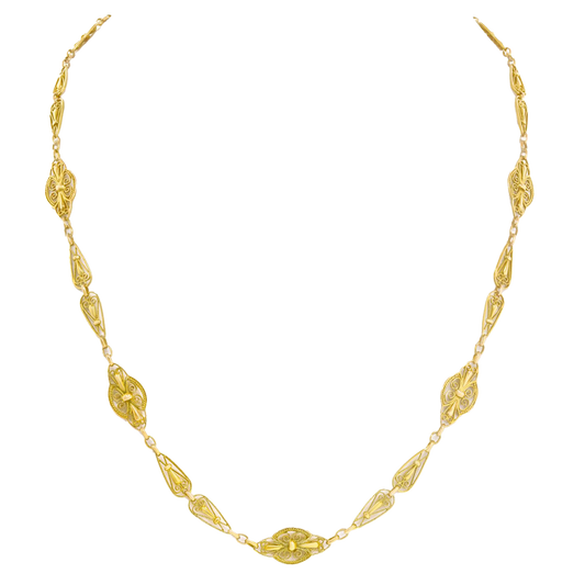 #26643 - Antique French Gold Necklace