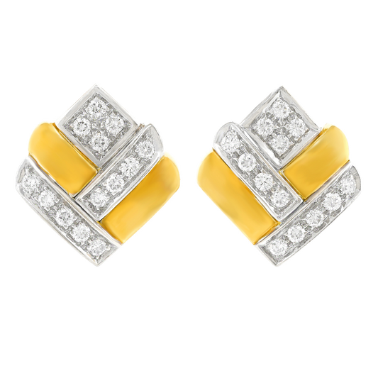 #26701 - Pomellato Seventies Diamond Earrings