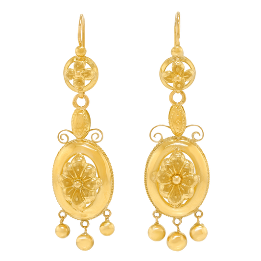 #26704 - Antique French Earrings