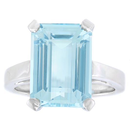 #26757 - Sixties Aquamarine Ring