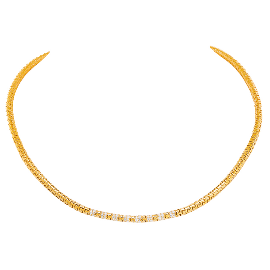 #26791 - Diamond and Gold Necklace