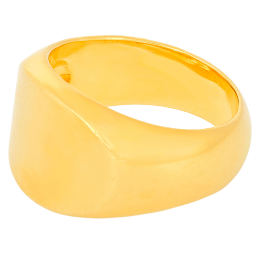 #26808- Pomellato Gold Signet Ring